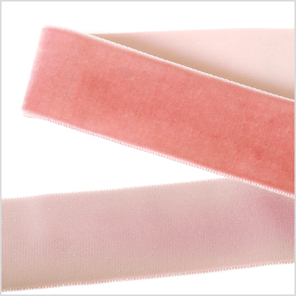 Single Faced Velvet Ribbon Made in Italy - 1.5