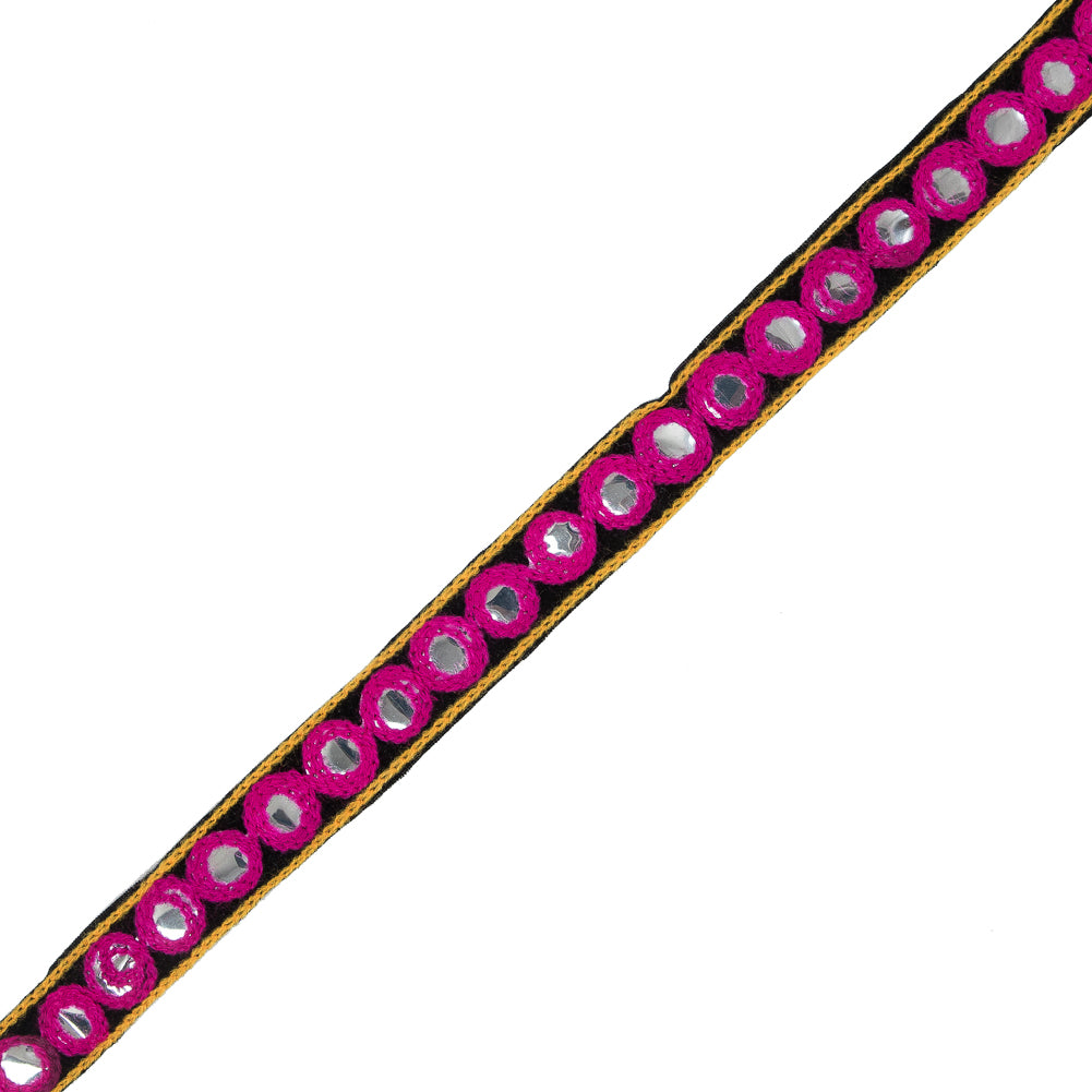 Hot Pink Mirror Trim - 0.75