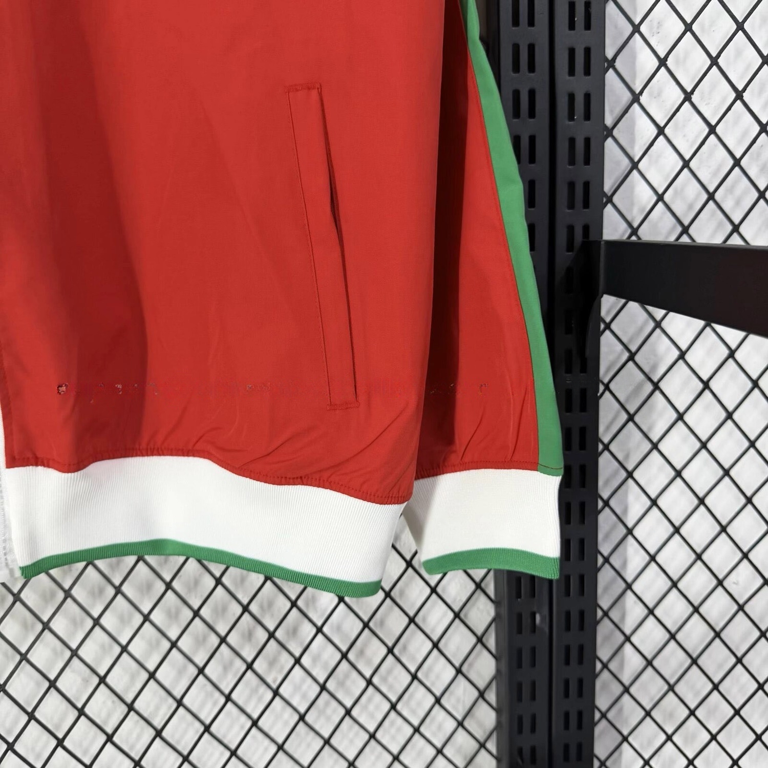 Retro Portugal 2010-12 Red Windbreaker - UnitedFutballJersey