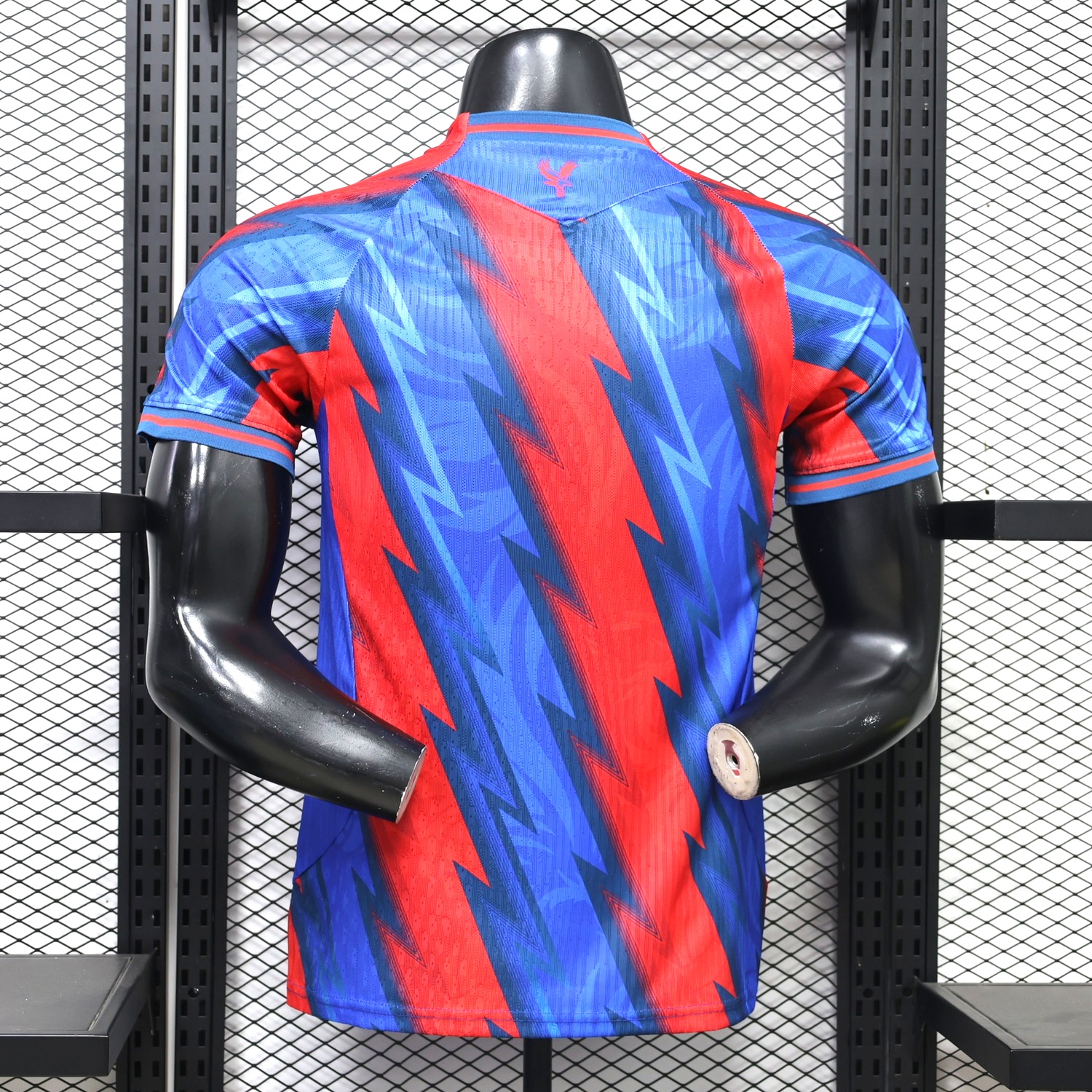 Crystal Palace 26-27 Third Red Blue Jersey - Player Version - UnitedFutballJersey