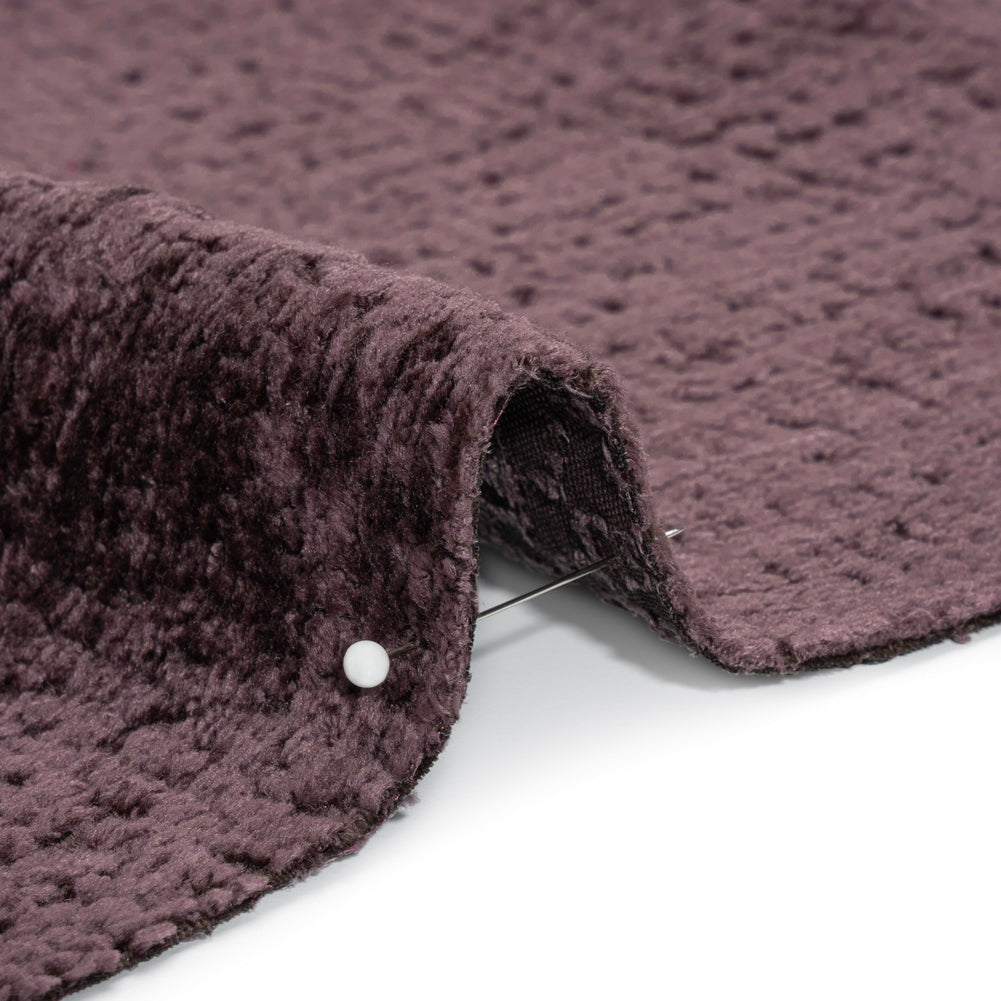 Textured Upholstery Chenille - Plum - Odie Collection - Joann Fabrics