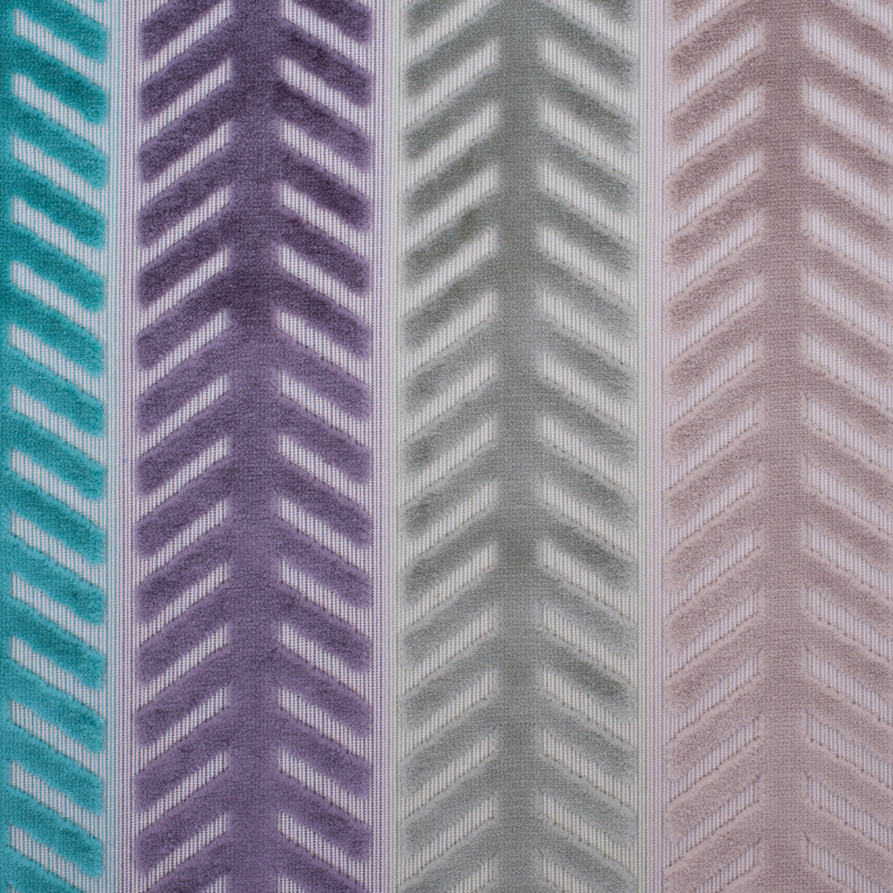 Multicolor Geometric Cut Velvet - Joann Fabrics