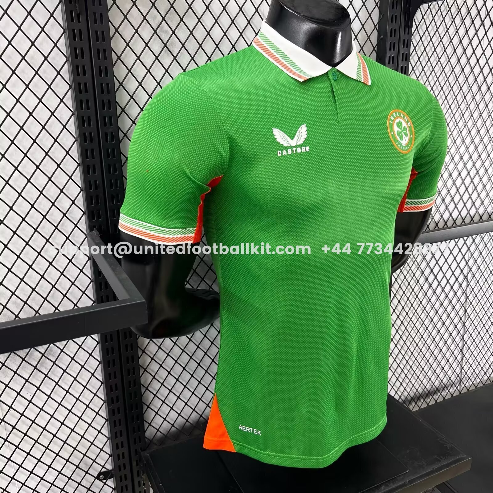 Ireland 2026 Women's Team Home Jersey - Player Version - UnitedFutballJersey