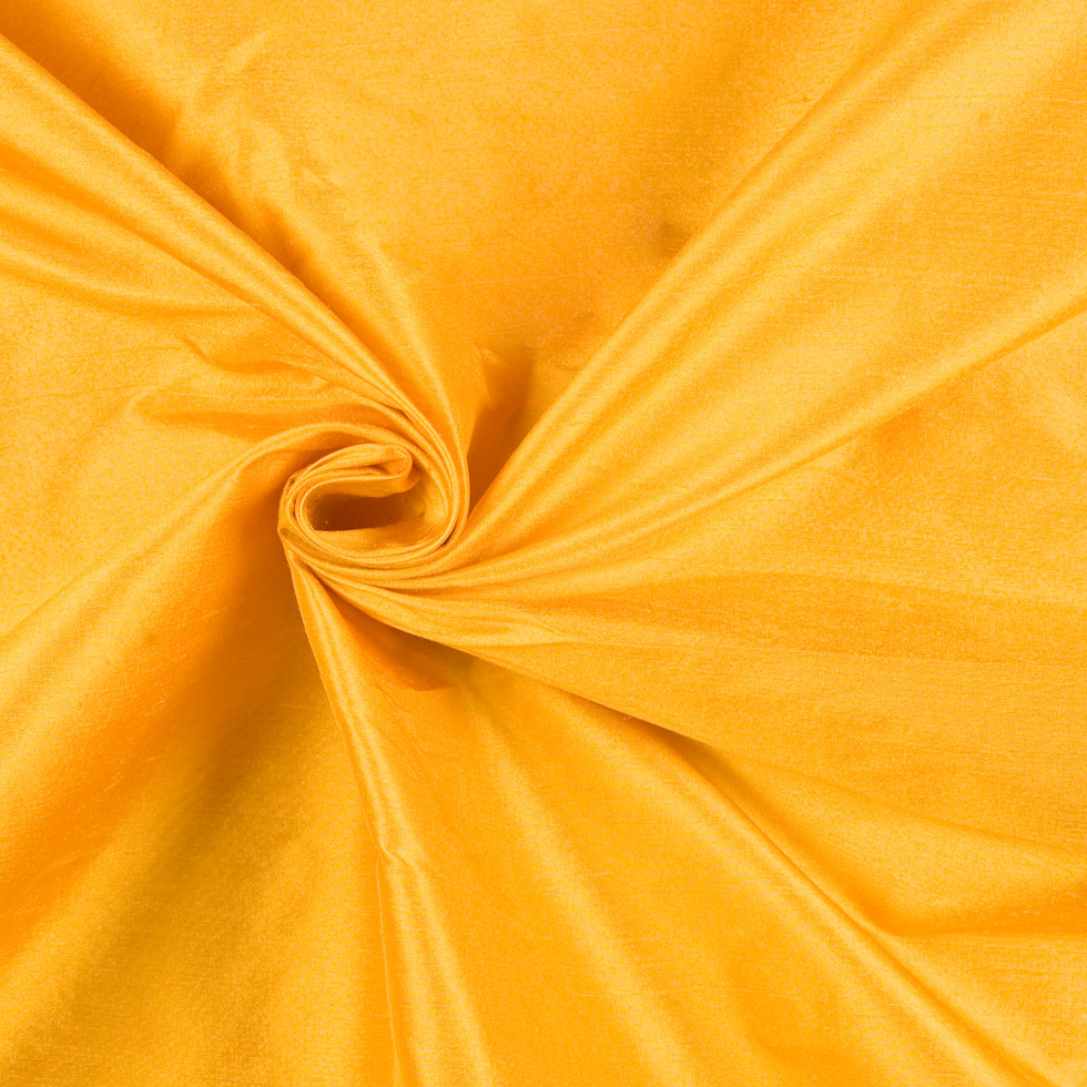 Silk Shantung - Dark Yellow - Shantung Collection - Joann Fabrics