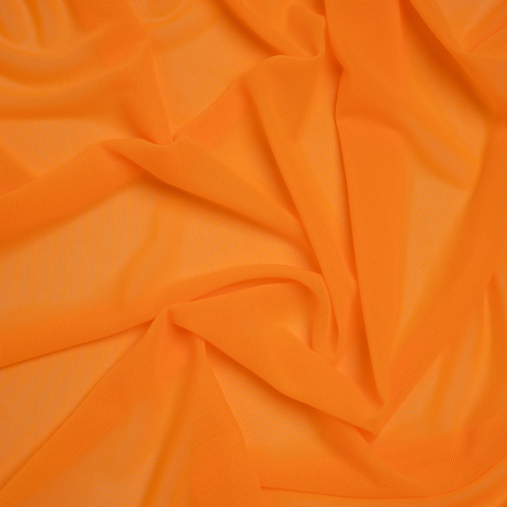 Nylon Stretch Mesh - Hi Vis Orange - Bernetta Collection - Joann Fabrics