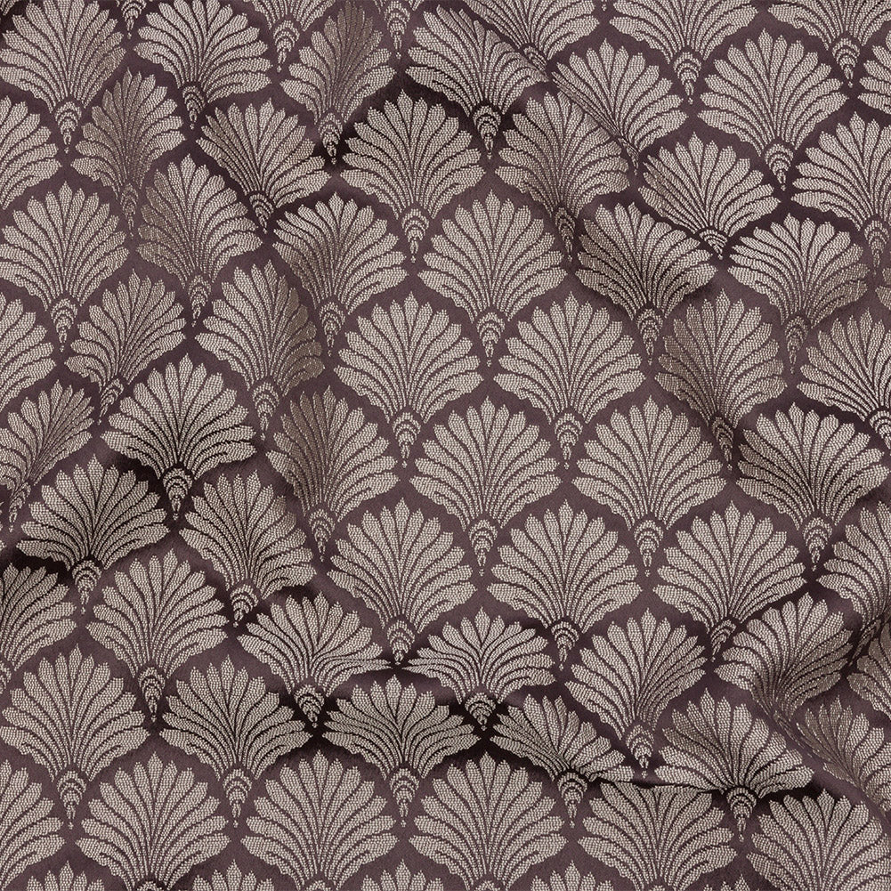 Drapery Jacquard - Thistle Palm Fans - British Imported - Joann Fabrics