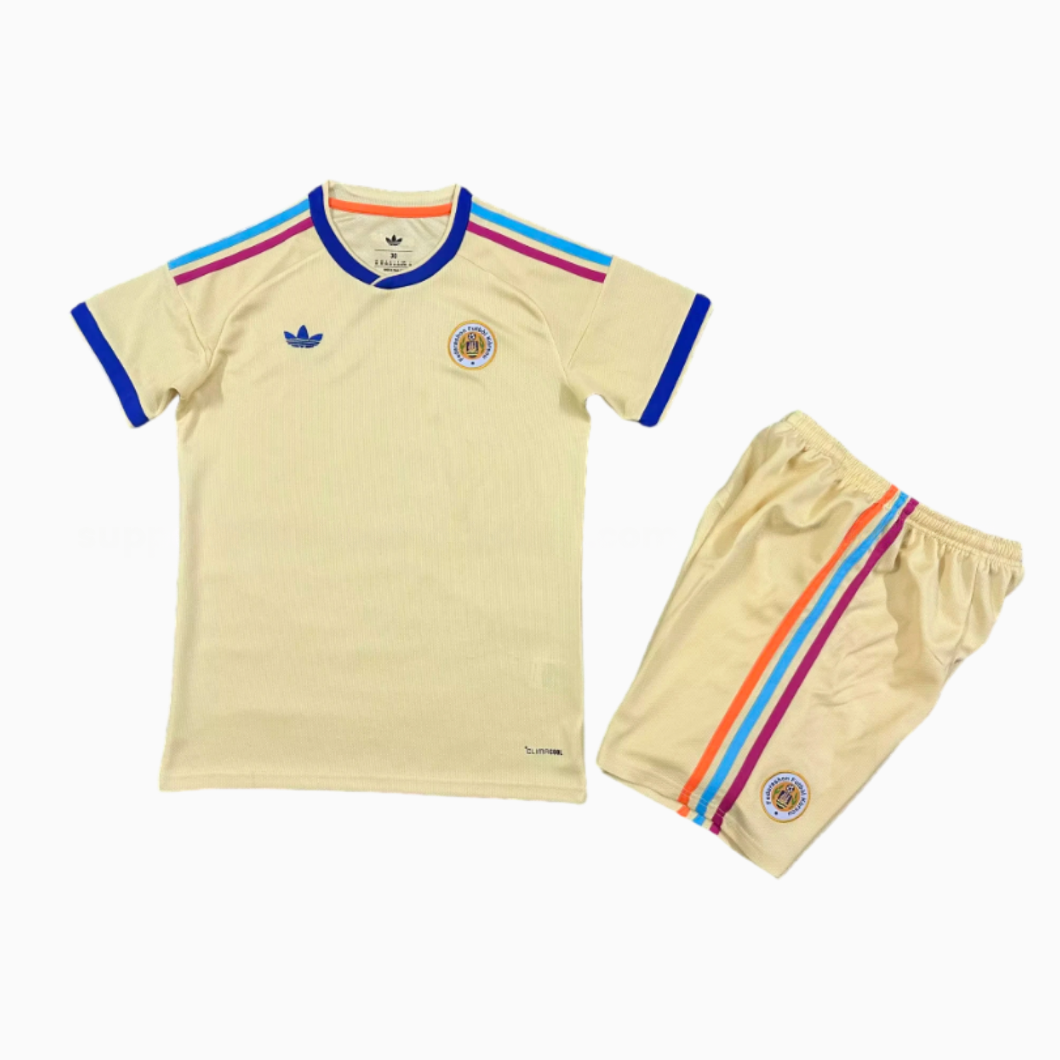 Curaçao 25-26 Away Yellow Kids Kit - UnitedFutballJersey