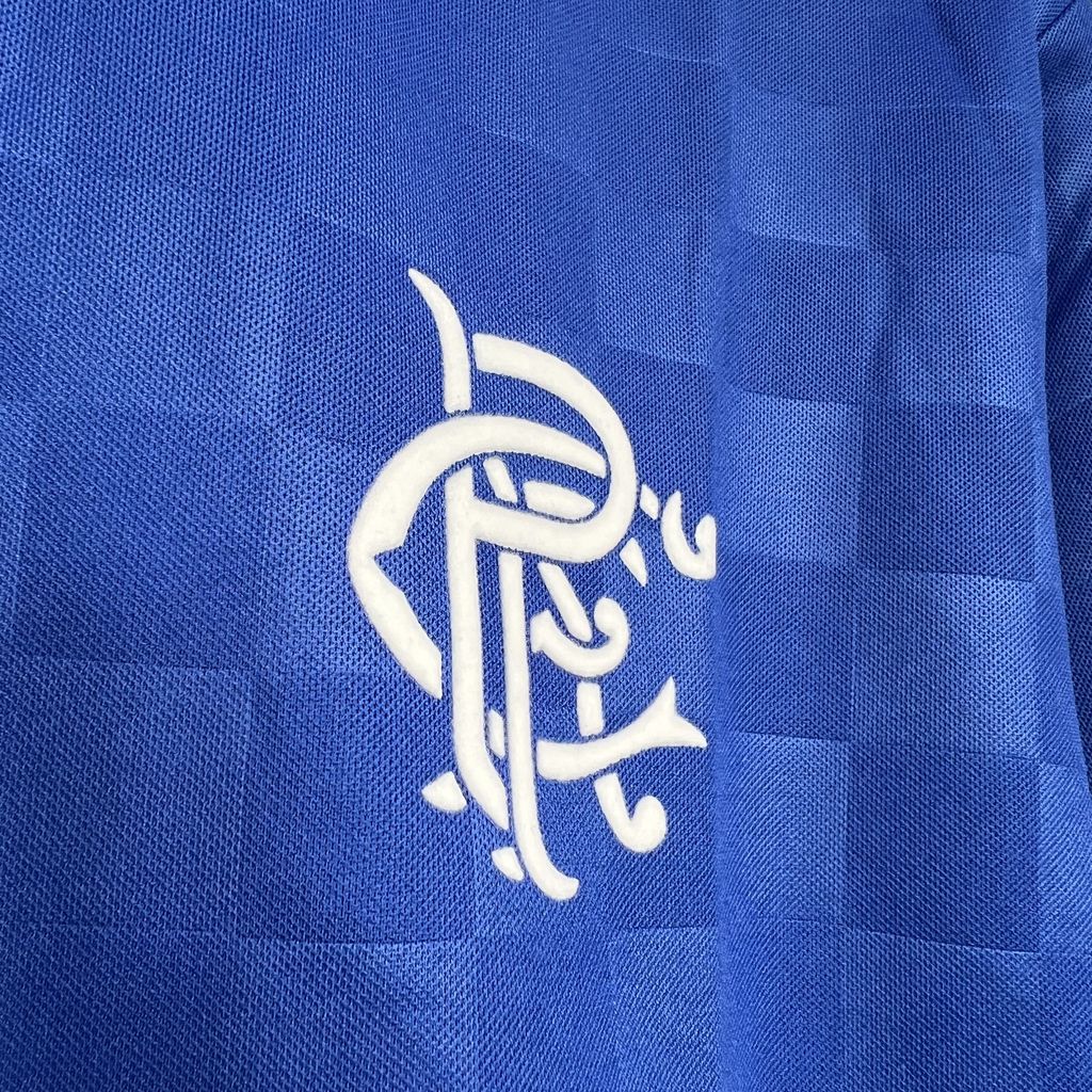 1987/1990 Retro Rangers Home Football Shirt 1:1 Thai Quality