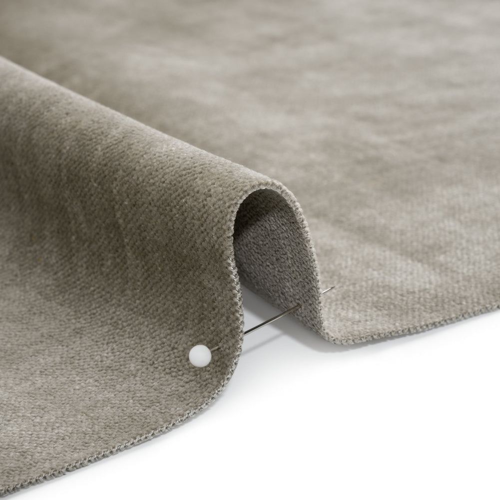 Upholstery Chenille with Latex Backing - Chrome - Tonnet Collection - Joann Fabrics
