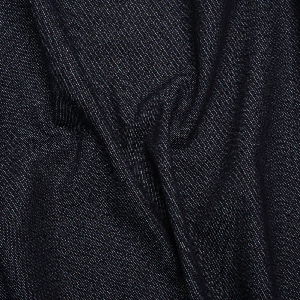 Lightweight Rigid Cotton Denim Twill - Dark Indigo - Deadstock - Joann Fabrics