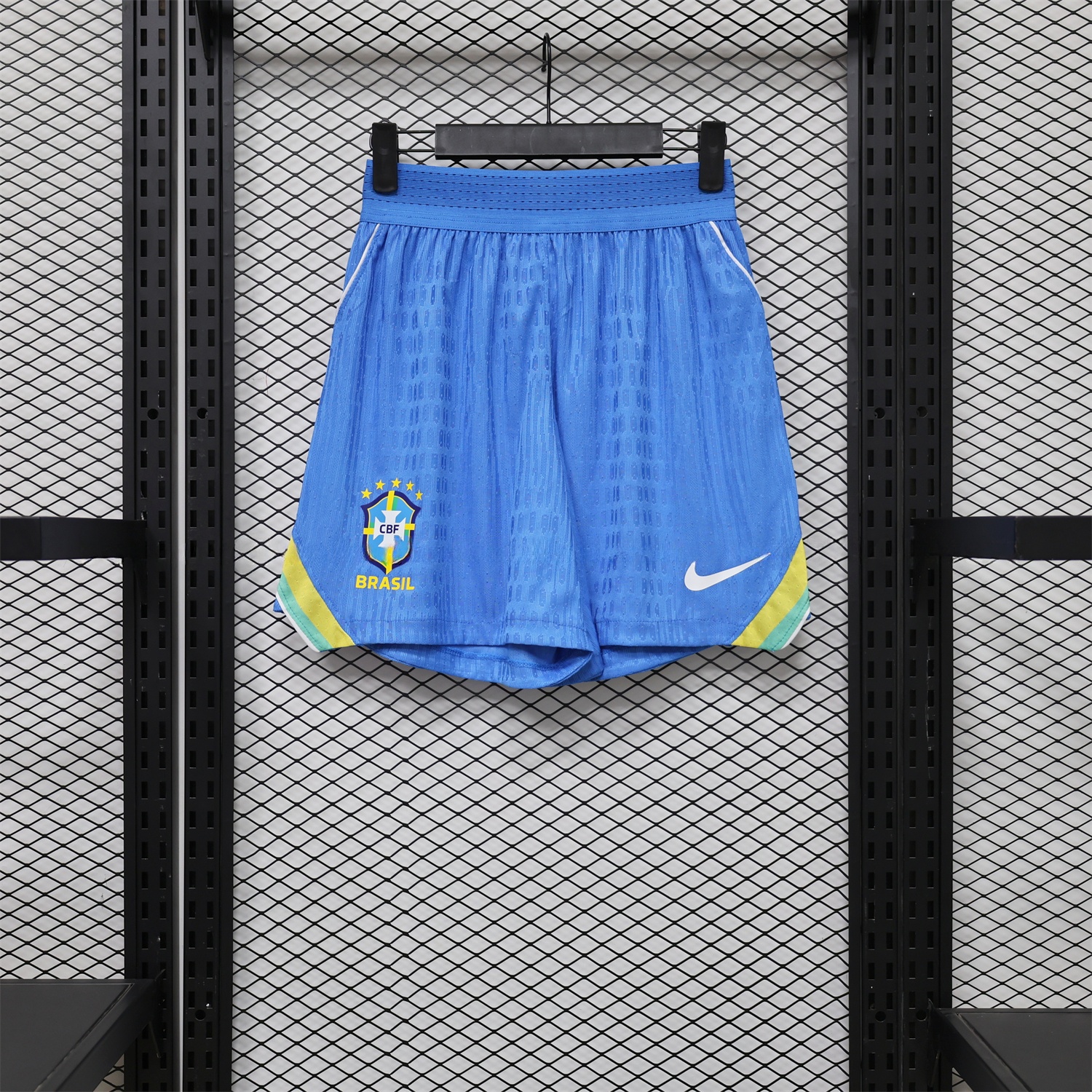 Brazil 2026 Home Blue Shorts - Player Version - UnitedFutballJersey