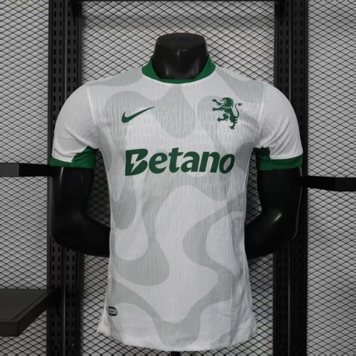 2025/2026 Player Version Sporting Lisbon Special Edition white Football Shirt 1:1 Thai Quality