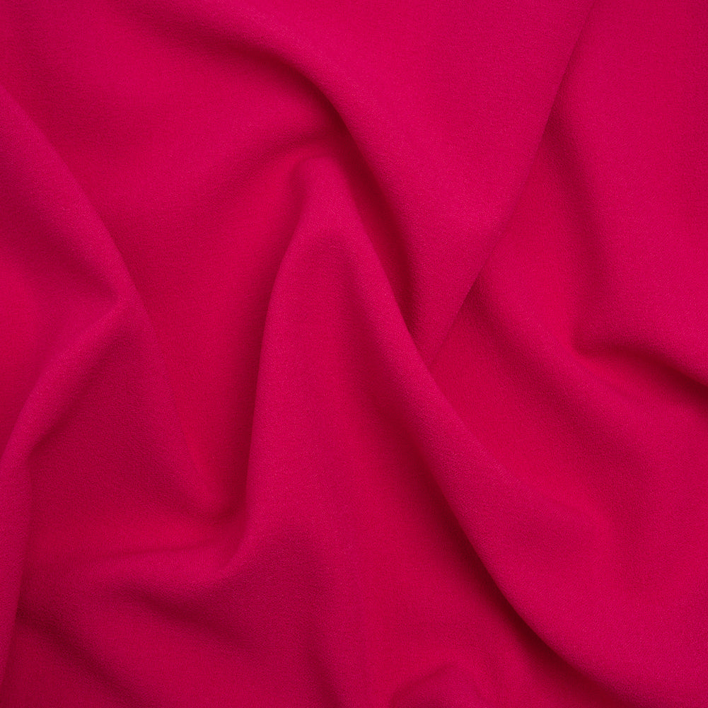 Rayon Crepe - Hot Pink - Designer Deadstock - Joann Fabrics