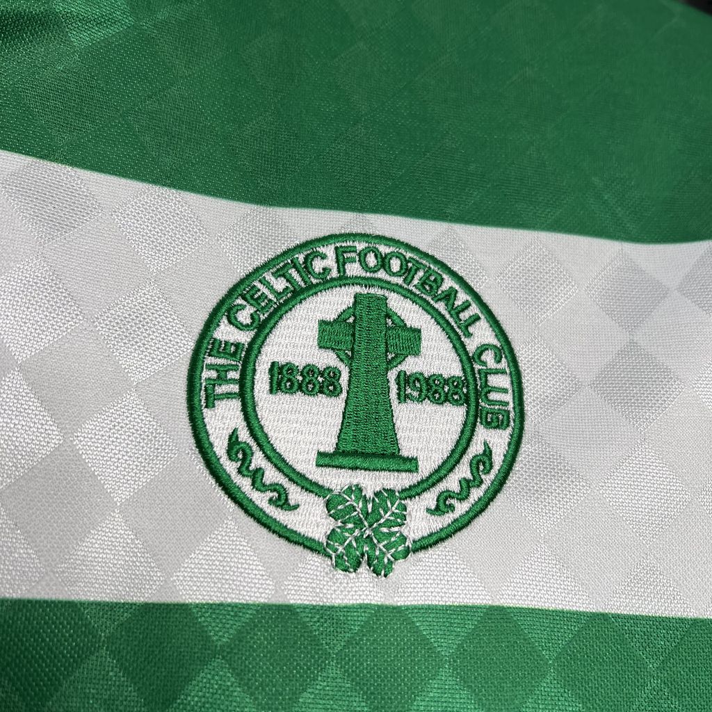 1987/1988 Retro Celtic Home Football Shirt 1:1 Thai Quality