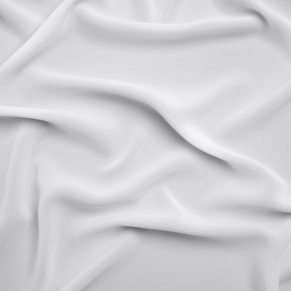 Polyester Double Georgette - Bright White - Mimosa Collection by Mood - Joann Fabrics