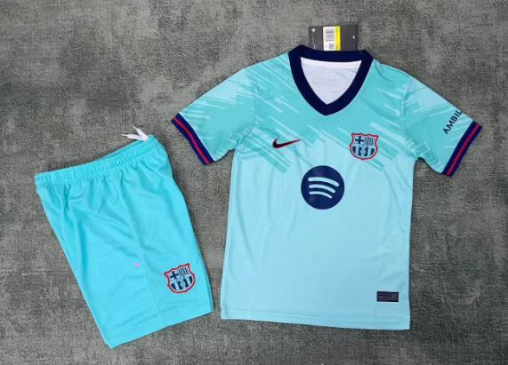 2026/2027 Barcelona Third Away Football Jersey 1:1 Thai Quality Kids Size