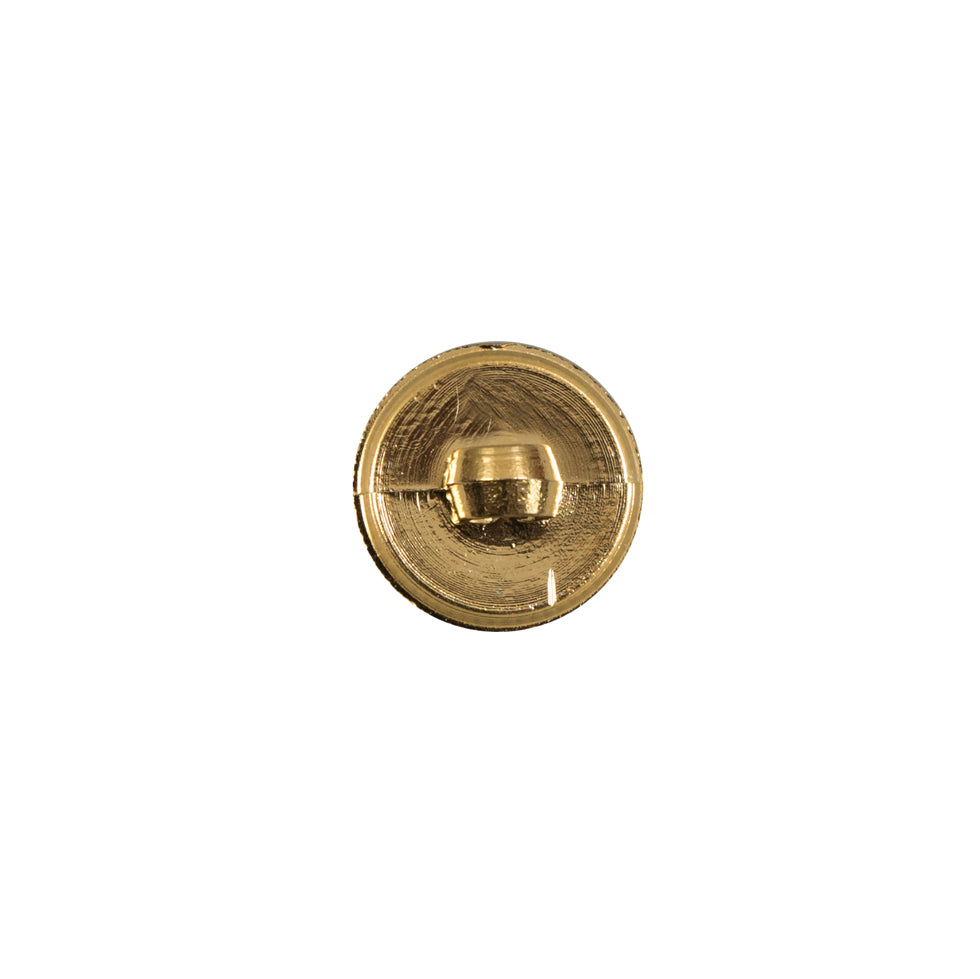 Italian Gold Plated Bevel-Cut Button - 18L/11.5mm - Joann Fabrics