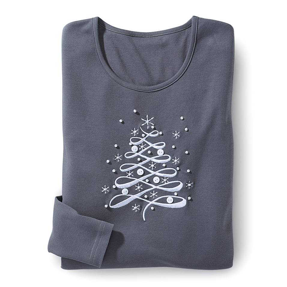 Holiday Spirit Knit Tree Top - Northstyle Catalog