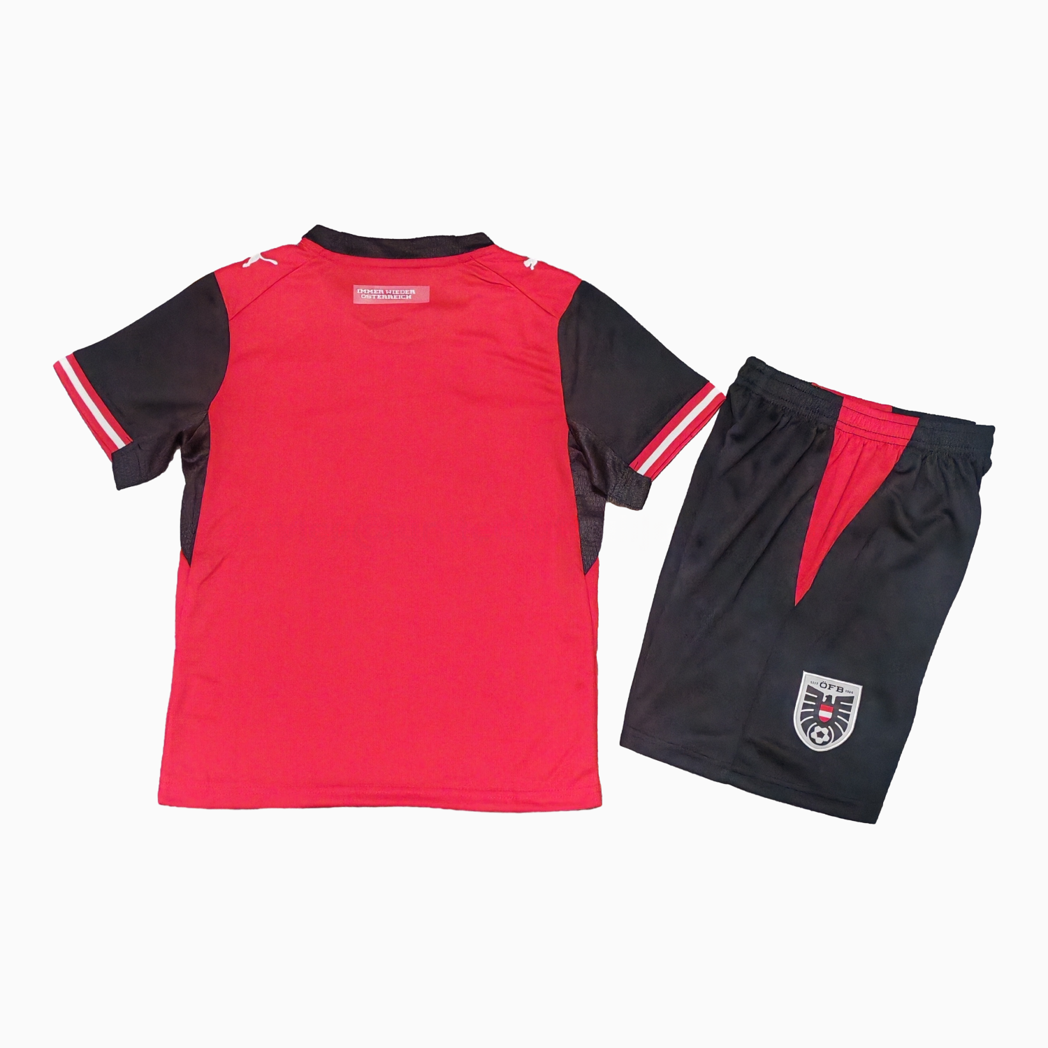 Austria 2026 Home Kids Kit - UnitedFutballJersey