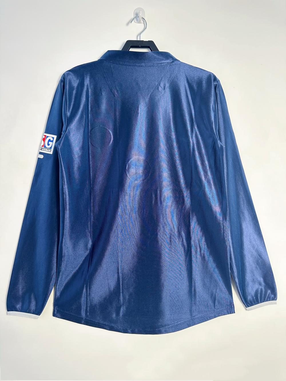 2001/2002 Retro Long Sleeve Psg Paris Saint-Germain Home Football Shirt 1:1 Thai Quality