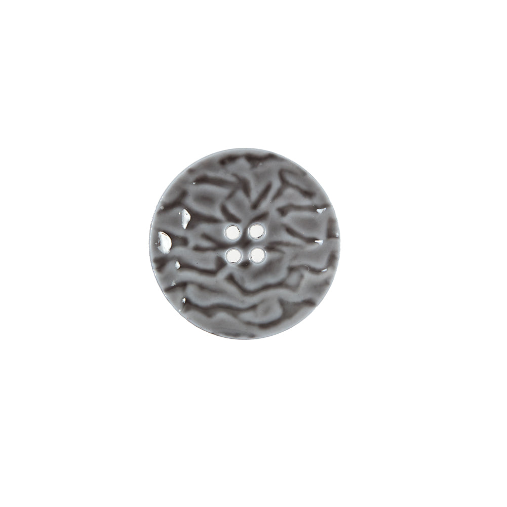 Italian Gray Textured Button - 24L/15mm - Joann Fabrics