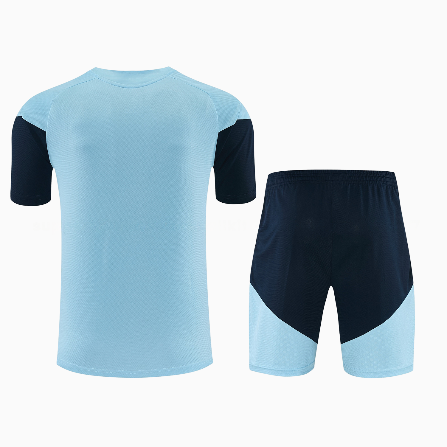 Argentina 2026 Short-Sleeve Training Set - Light Blue Top & Dark Blue Pants - UnitedFutballJersey