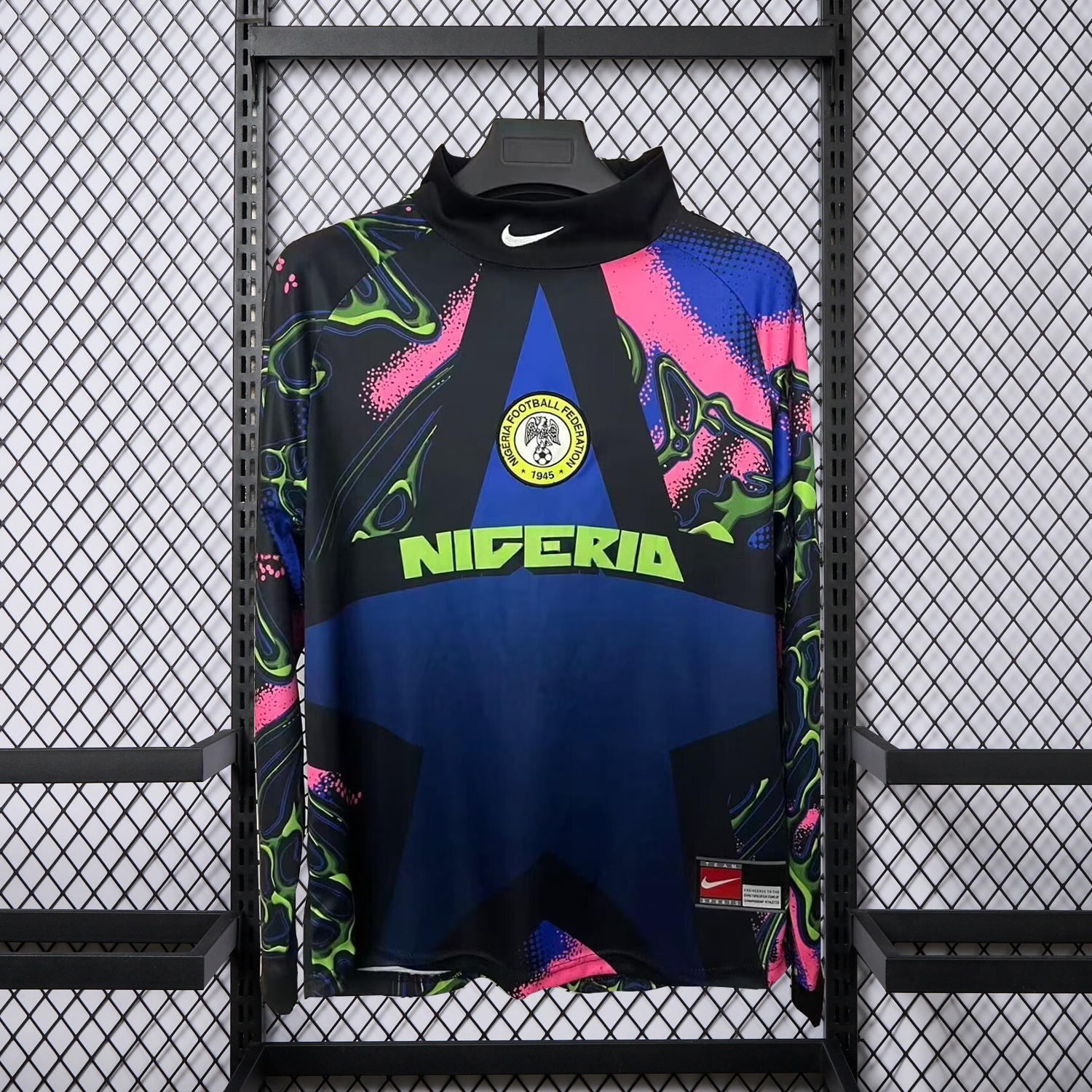 Nigeria 2026 Hollywood Goalkeeper Special Long Sleeves Jersey - Fans Version - UnitedFutballJersey