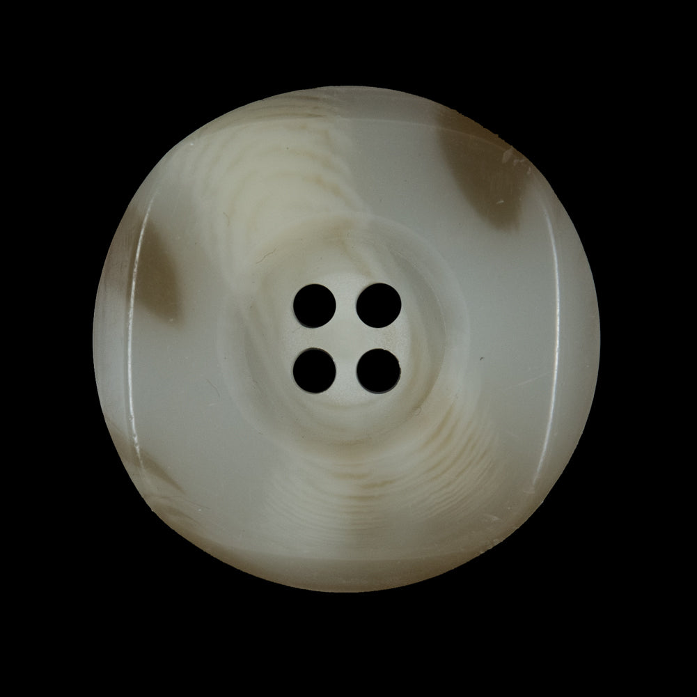 Ivory and Beige Horn Button - 44L/28mm - Joann Fabrics