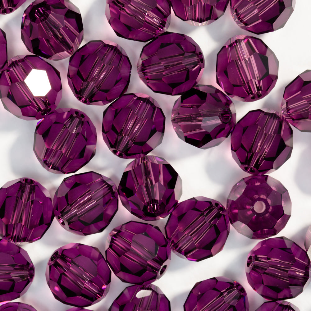 Amethyst Classic Round Swarovski Rhinestone Beads - Joann Fabrics