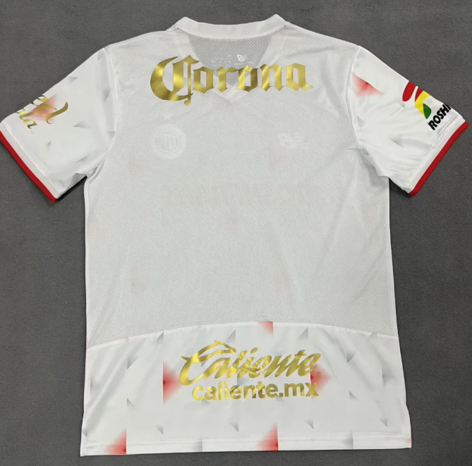 2025/2026 Deportivo Toluca Away Football Jersey 1:1 Thai Quality