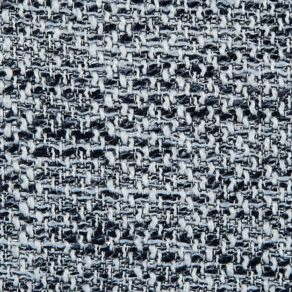 White, Navy and Gray Cotton Tweed - Joann Fabrics