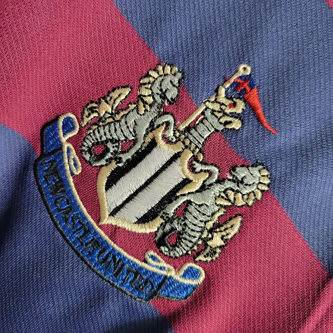 1995-1996 Retro Newcastle United Away Jersey Long Sleeve
