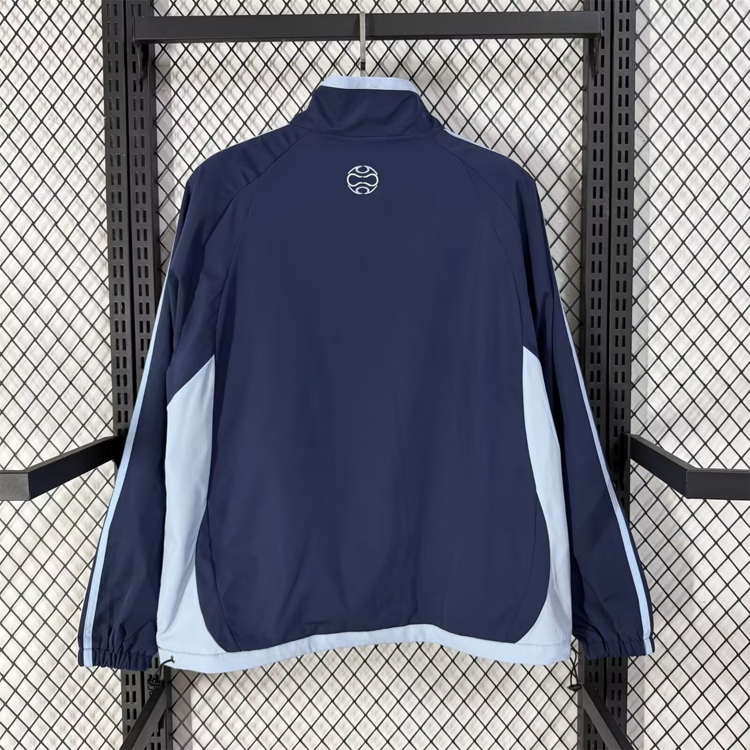 Argentina 2026 Windbreaker Jacket - Black And Blue - UnitedFutballJersey