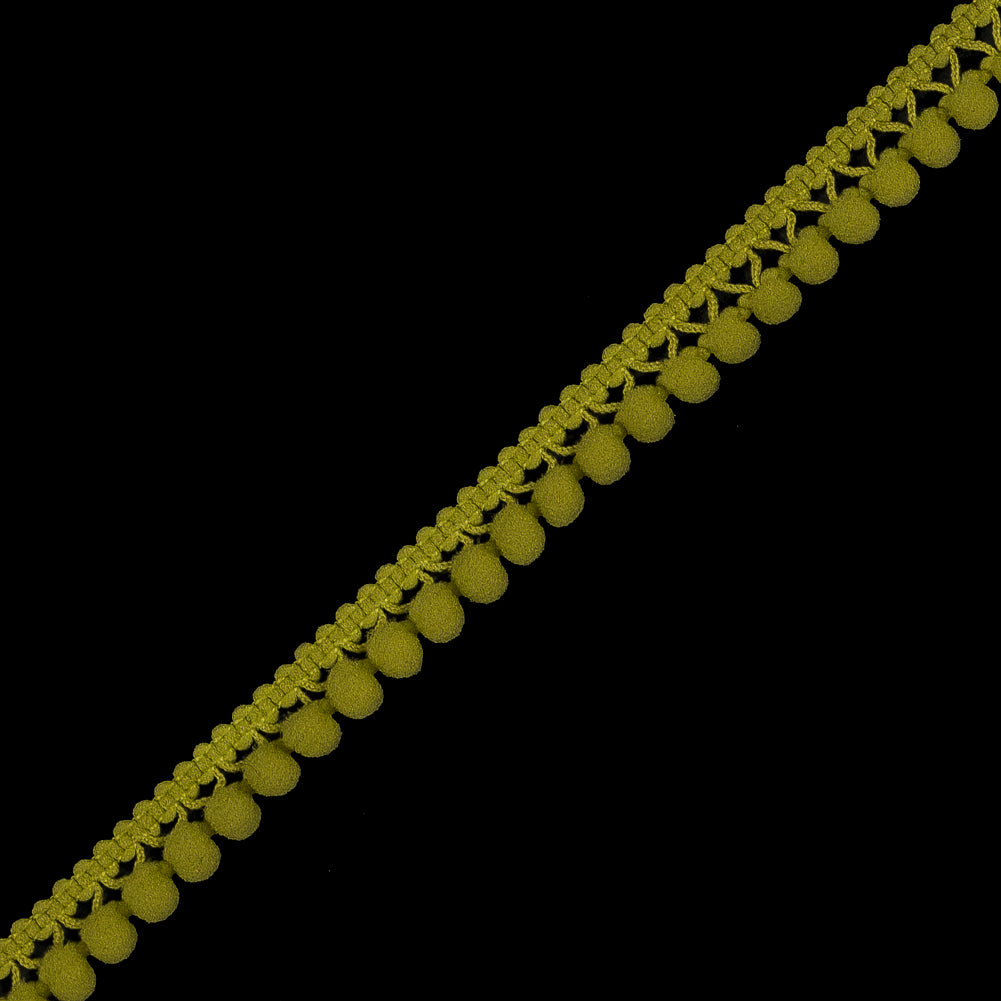 European Chartreuse Single Row Mini Pom Pom Trim - Joann Fabrics