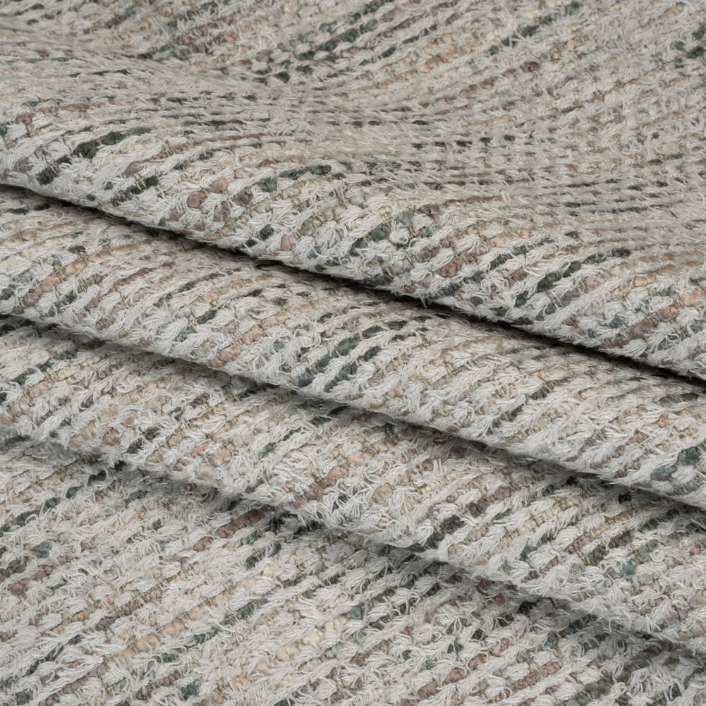 Recycled Olefin and Acrylic Upholstery Boucle and Chenille Tweed - Marble Stripes - Virginia Collection - Joann Fabrics