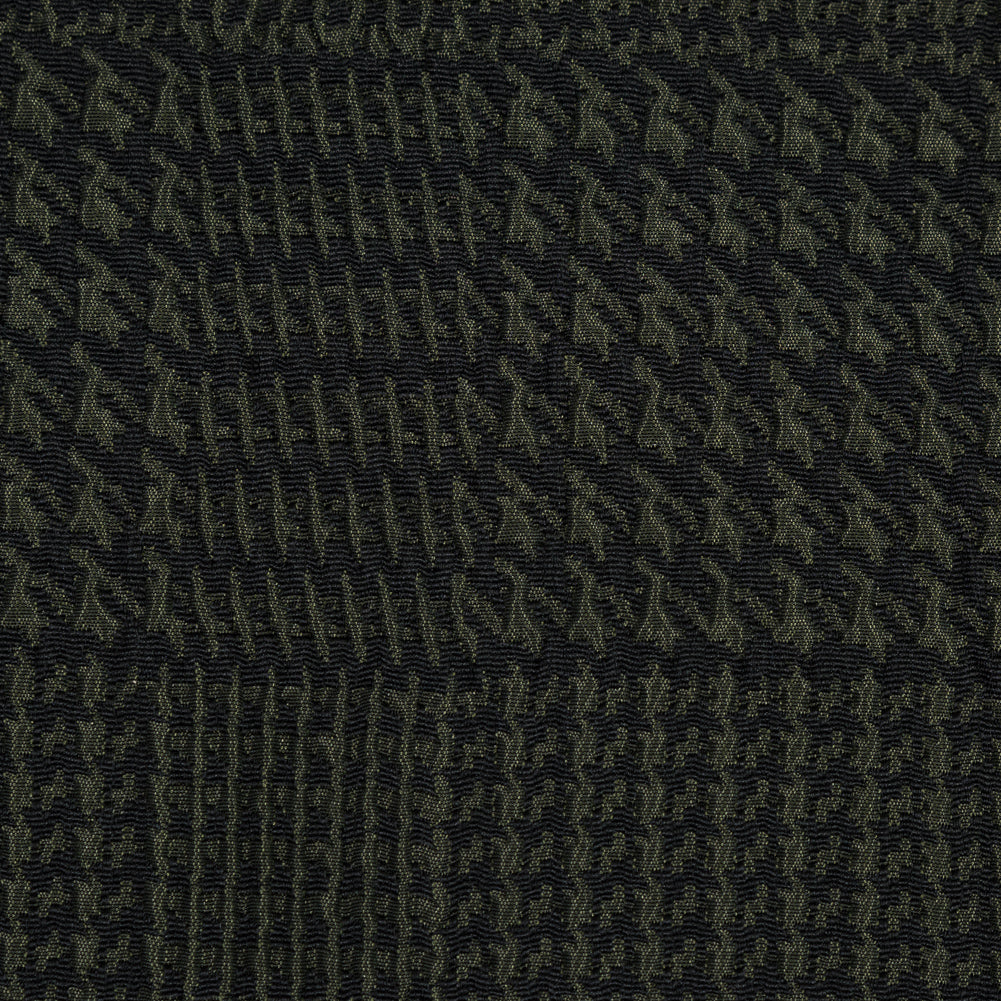 Olive and Black Glen Plaid Stretch Brocade - Joann Fabrics