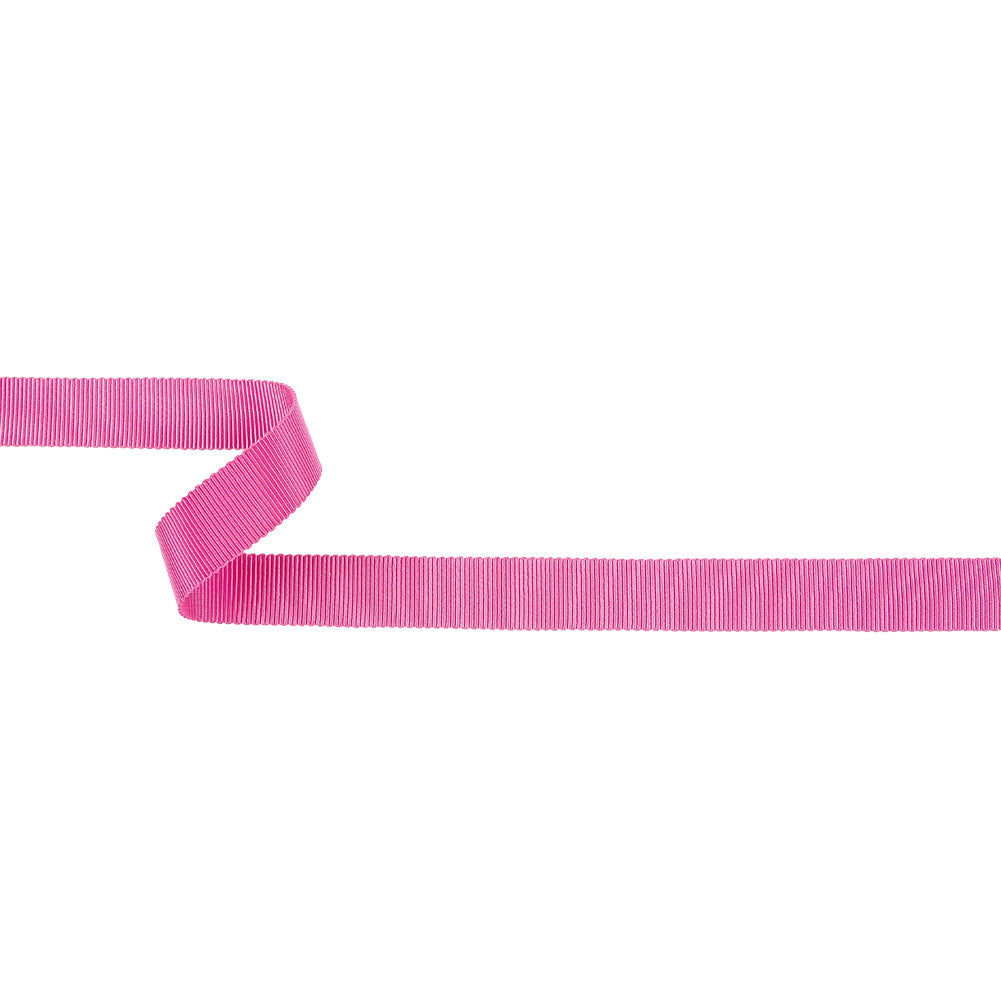 Medium Pink Recycled Polyester Petersham Grosgrain Ribbon - 15mm - Joann Fabrics