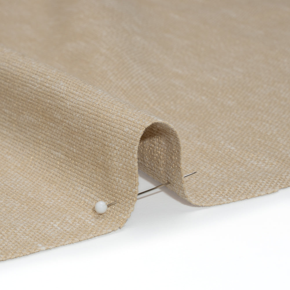 Linen Look Recycled Polyester and Cotton Woven - Flax - British Imported - Joann Fabrics