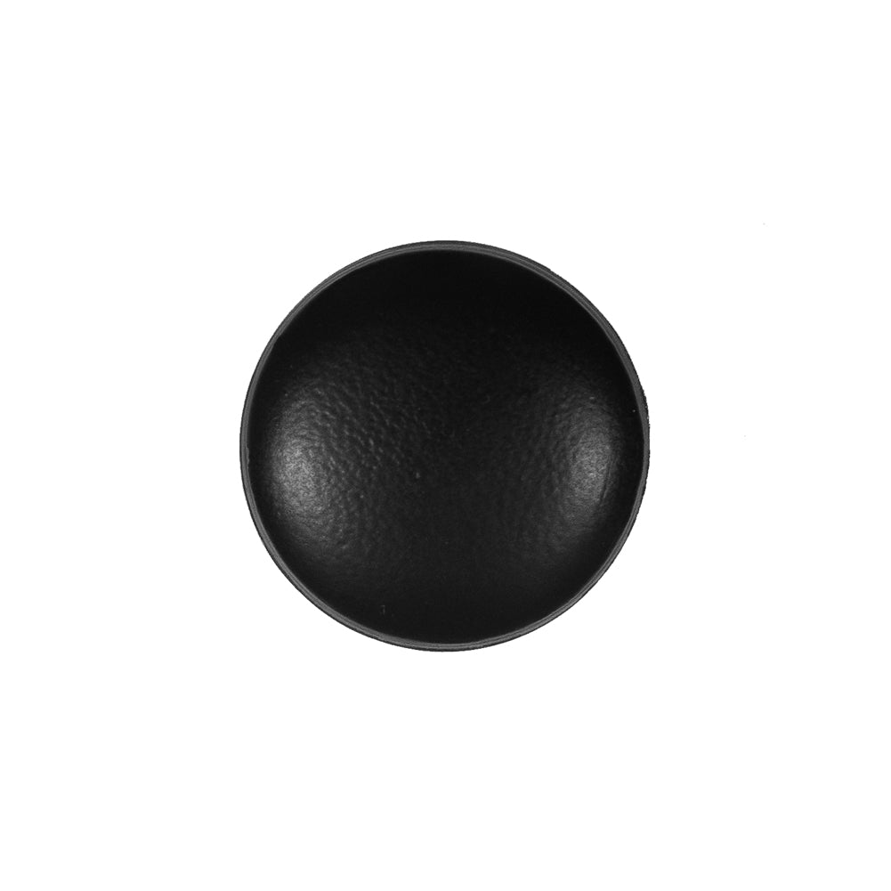 Shank Back Zamac Button - 32L/20mm - Black with Gunmetal Gray Metal Rim - Joann Fabrics