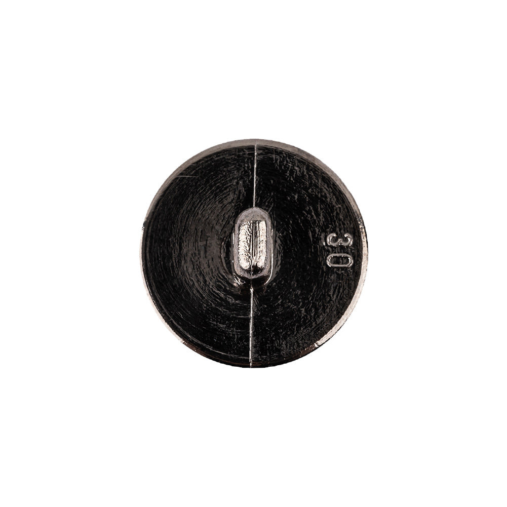 Italian Gunmetal Fancy Faceted Shank Back Plastic Button - 30L/19mm - Joann Fabrics