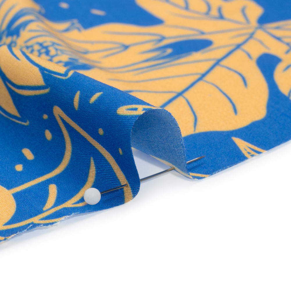 Mood Exclusive Blue Your Solar Self Viscose Twill - Joann Fabrics