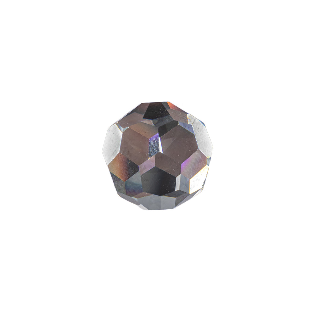 Vintage Swarovski Crystal Reverse Mirror Coated Faceted Shank Back Ball Button - 22L/14mm - Joann Fabrics