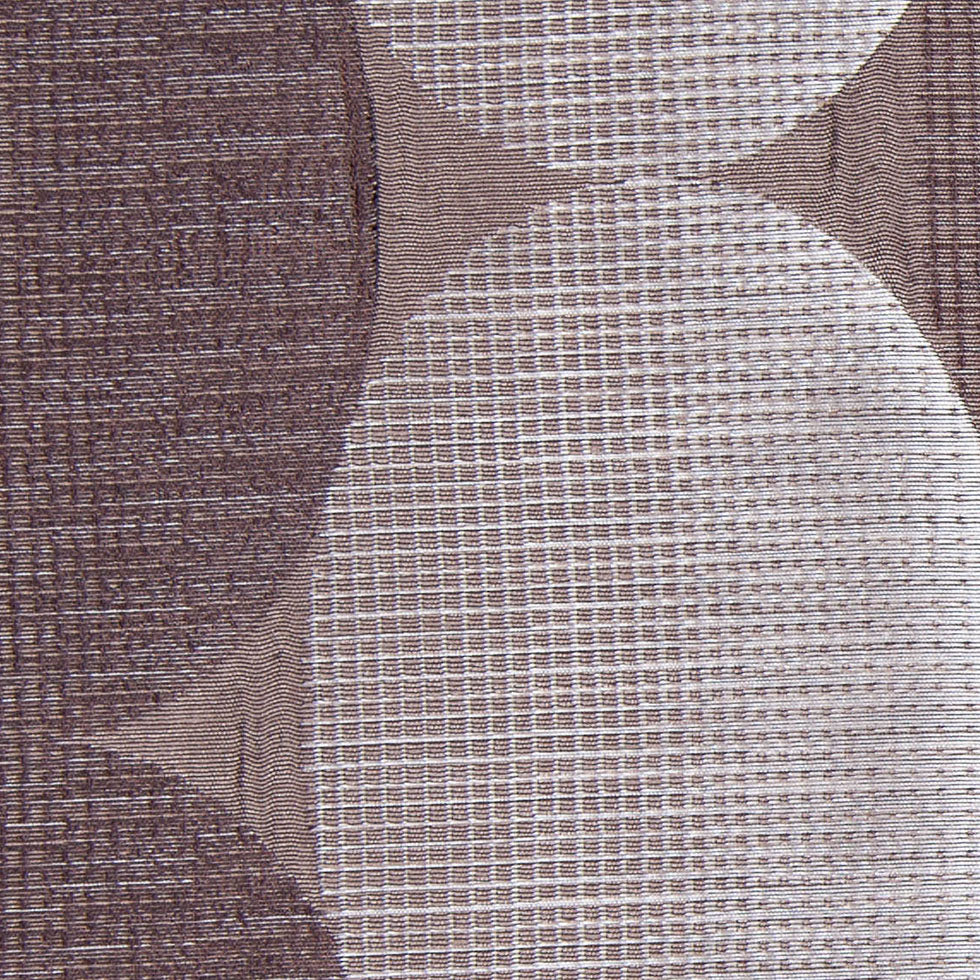 Taupe Rows of Ovals Textured Jacquard - Joann Fabrics