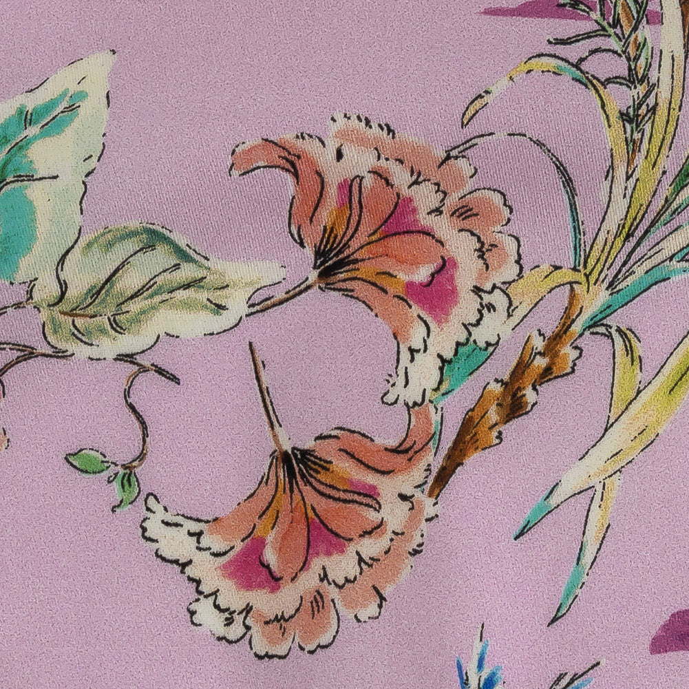 Mood Exclusive Orchid Pursuit of Paradise Cotton Voile - Joann Fabrics