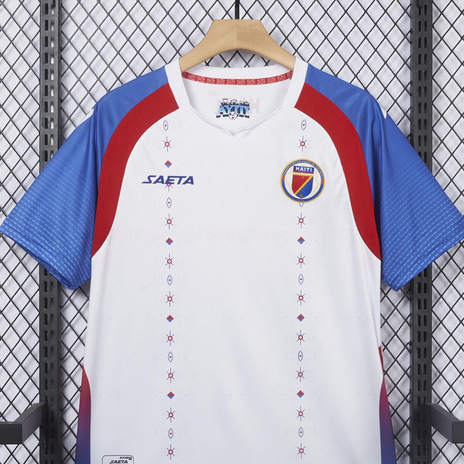 Haiti 25-26 Away White Jersey - Fans Version - UnitedFutballJersey