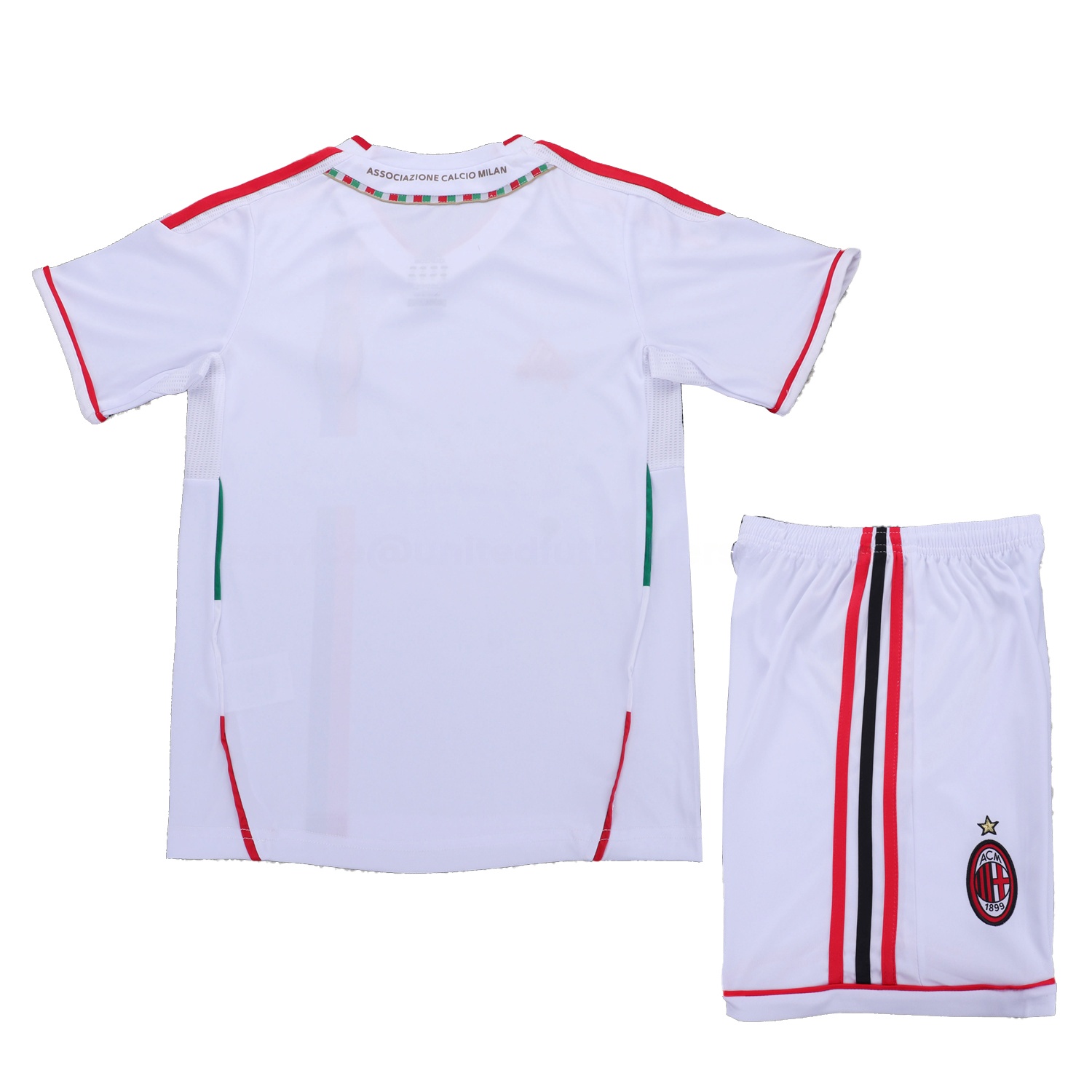 Retro AC Milan 2011-12 Away Kids Kit - UnitedFutballJersey