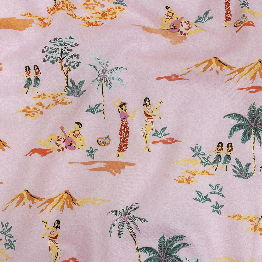 Mood Exclusive Pale Pink Island Idyll Cotton Voile - Joann Fabrics