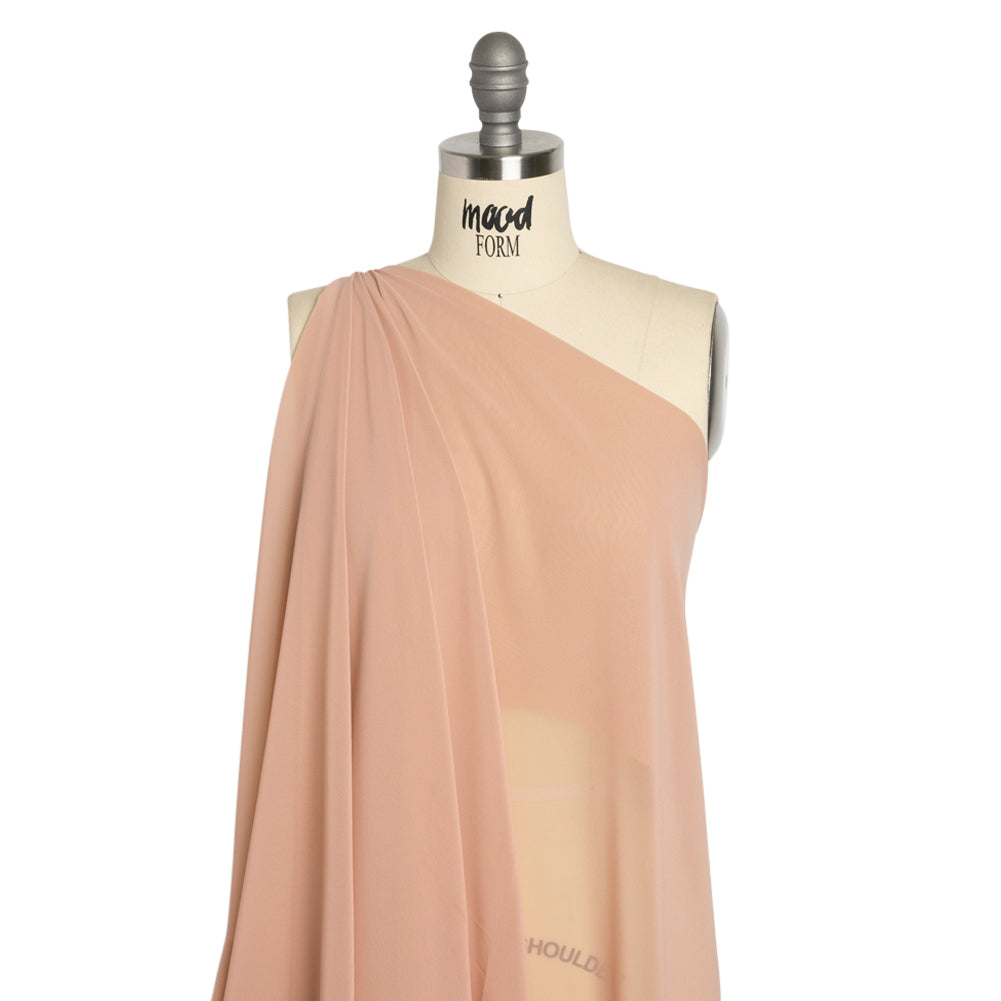 Polyester High-Multi Chiffon - Blush - Netta Collection by Mood - Joann Fabrics