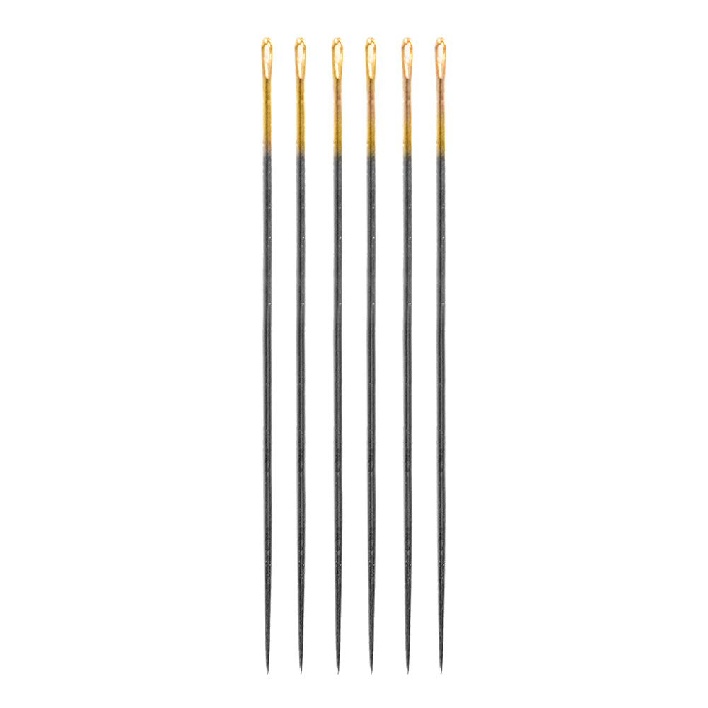 Clover Black Gold Applique/Sharp Needles - Size 9 - 6 ct - Joann Fabrics