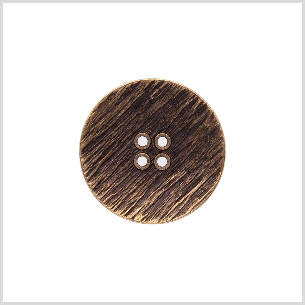 Italian Gold Zamac Embossed Button - 48L/30.5mm - Joann Fabrics